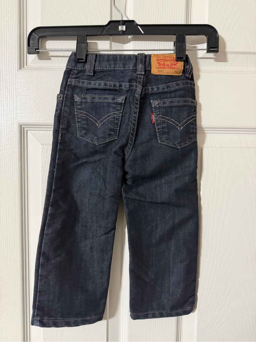 Levi's Dark Blue Straight Jeans